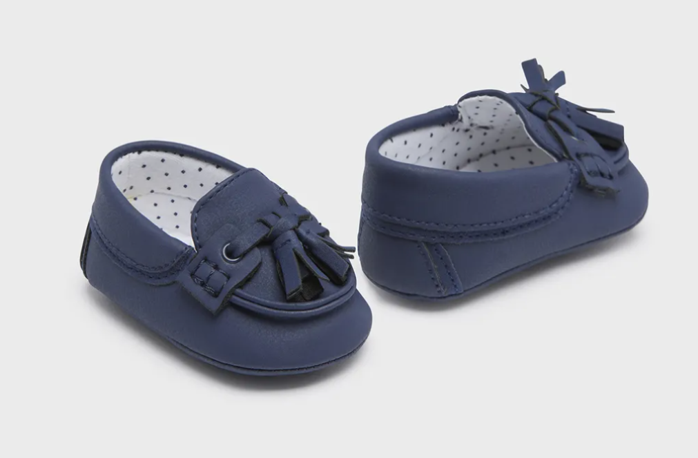Mayoral botosei baieti tip mocasini 15-19, Navy Blue