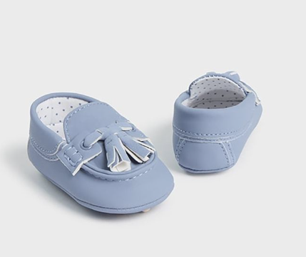 Mayoral botosei baieti tip mocasini 15-19, Sky Blue