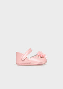 Mayoral botosei fete elegante cu floare 0-12 luni Roz Baby
