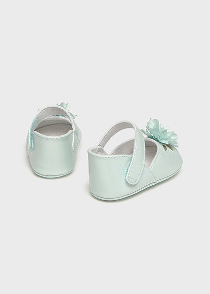 Mayoral botosei fete elegante cu floare 0-18 luni Aqua