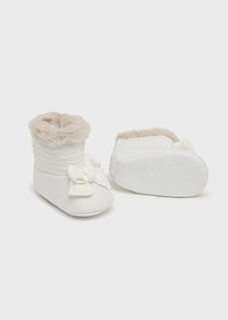 Mayoral botosei fete ghete tricot cu blanita 15-19 Off-white