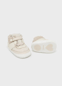 Mayoral botosei fete pantofi cu decor blanita 15-19 Off-white