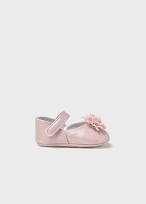Mayoral botosei fete tip balerini cu floare 15-18 Roz baby