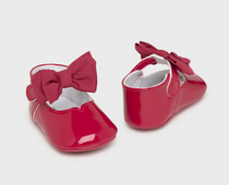 Mayoral botosei fete tip balerini cu fundita aplicata 15-18 Red Cherry