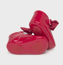 Mayoral botosei fete tip balerini cu fundita aplicata15-18 Red Cherry