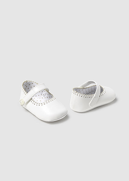 Mayoral botosei fete tip balerini cu perforatii 15-18 Alb Fő kép