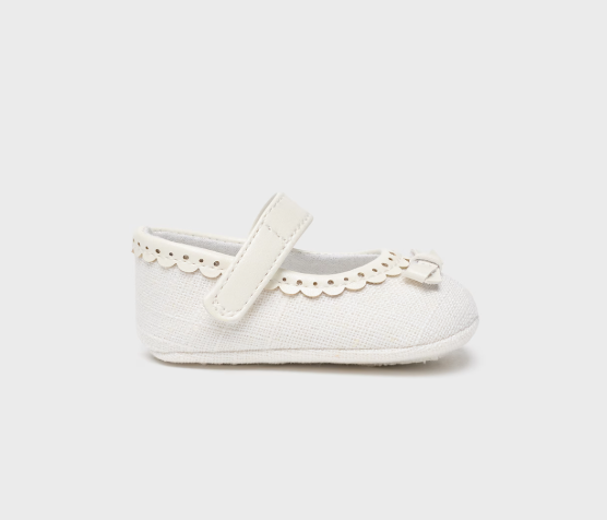 Mayoral botosei fete tip balerini textura 15-18 Off-white Imagine secundară a produsului