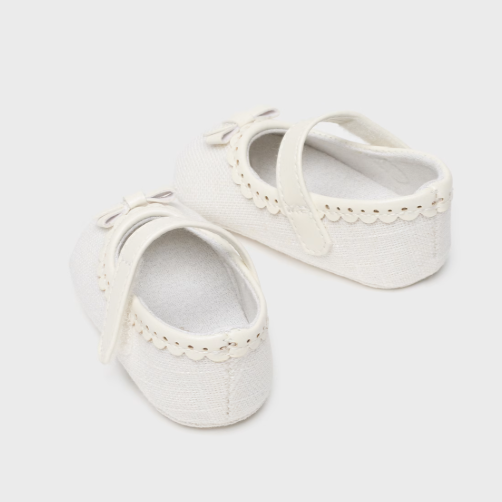 Mayoral botosei fete tip balerini textura 15-18 Off-white