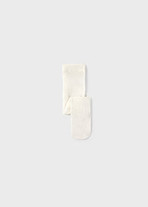 Mayoral ciorap cu chilot fete jacquard 12-36 luni Off-white