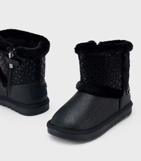 Mayoral cizme fete cu blanita 31-35 Negru metal