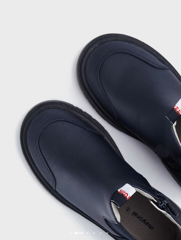 Mayoral ghete baieti chelsea 31-35 Navy Blue Imagine secundară a produsului