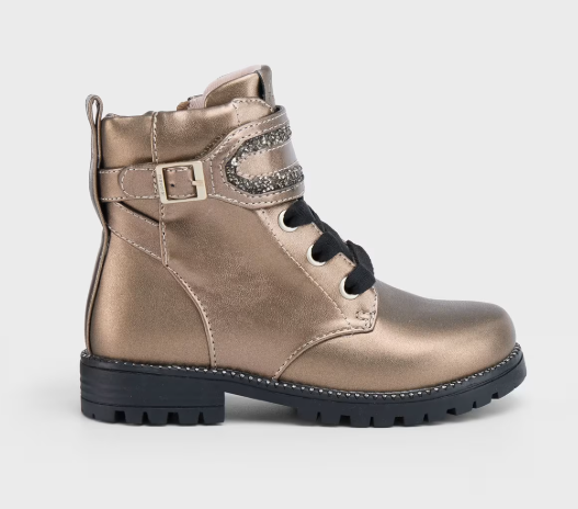 Mayoral ghete fete biker cu sclipici 26-30 Bronz Imagine principală a produsului