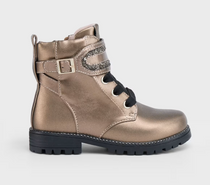 Mayoral ghete fete biker cu sclipici 26-30 Bronz
