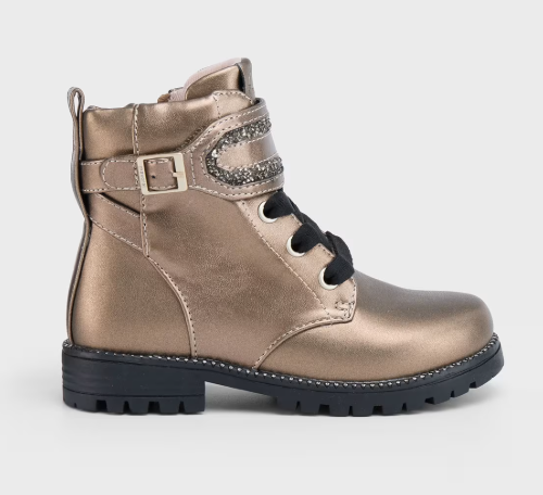Mayoral ghete fete biker cu sclipici 31-35 Bronz Imagine principală a produsului