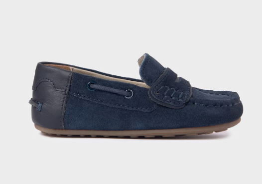 Mayoral mocasini baieti piele despicata 31-35 Navy Blue