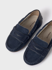 Mayoral mocasini baieti piele despicata 31-35 Navy Blue