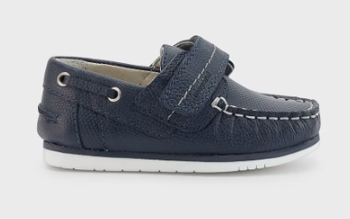 Mayoral pantofi baieti marinaresti din piele 19-25 Navy Blue Imagine secundară a produsului
