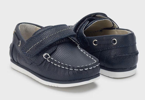 Mayoral pantofi baieti marinaresti din piele 19-25 Navy Blue Imagine principală a produsului