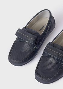 Mayoral pantofi baieti marinaresti din piele 26-30 Navy Blue