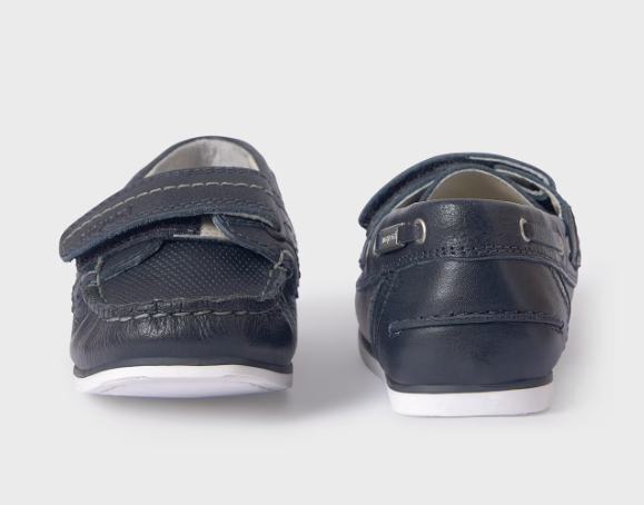 Mayoral pantofi baieti marinaresti din piele 26-30 Navy Blue Imagine principală a produsului