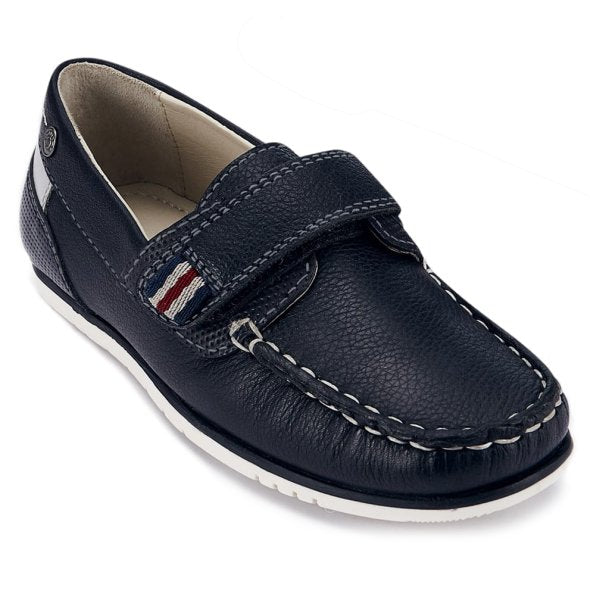 Mayoral pantofi baieti mocasini din piele 19-25, Navy blue cu scai Imagine secundară a produsului