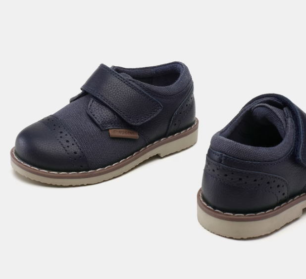 Mayoral pantofi baieti oxford din piele 26-30 Navy blue