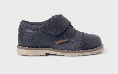 Mayoral pantofi baieti oxford din piele 19-24 Navy blue Imagine principală a produsului