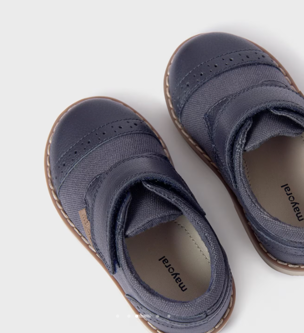 Mayoral pantofi baieti oxford din piele 26-30 Navy blue