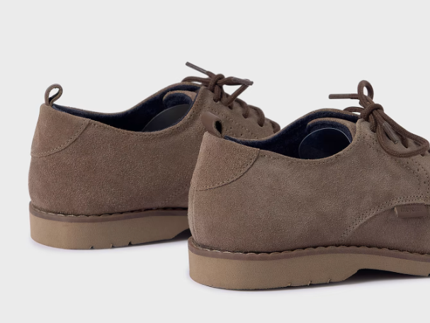 Mayoral pantofi baieti oxford piele 36-38 Taupe