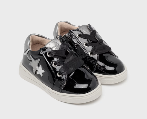 Mayoral pantofi fetite sport 19-25 Negru cu stelute