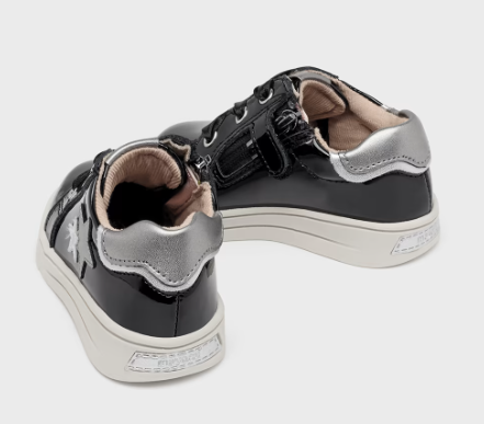 Mayoral pantofi fetite sport 19-25 Negru cu stelute