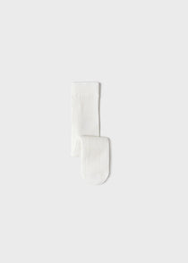 Mayoral ciorap cu chilot fete perforati 0-18 luni, Off-white