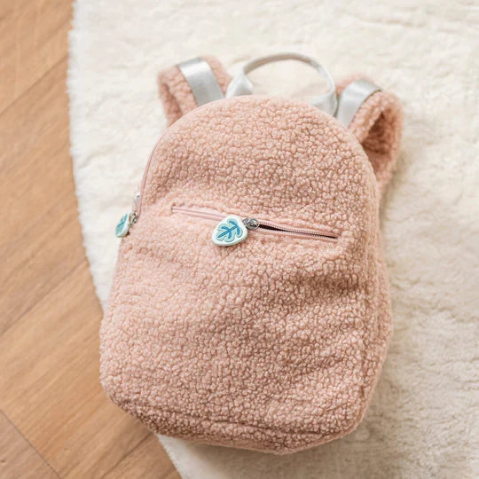 Nattou rucsac copii mici 12m+ Teddy Pink