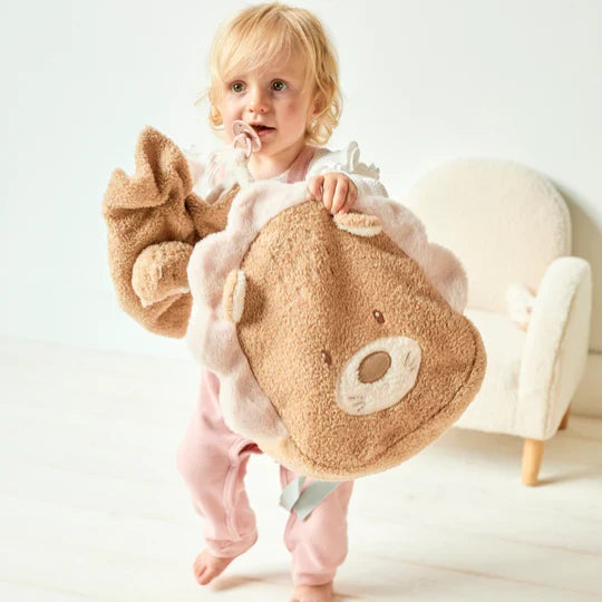 Nattou rucsac copii mici 12m+ Teddy Leu Caramel