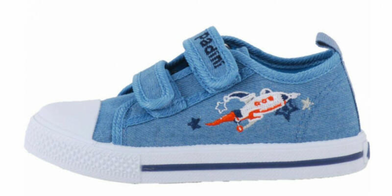 Padini tenisi baieti cu scai 26-31, Naveta Blue 