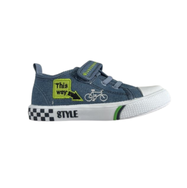 Padini tenisi baieti cu siret elastic si scai 25-30 Jeans cu bicicleta Imagine principală a produsului