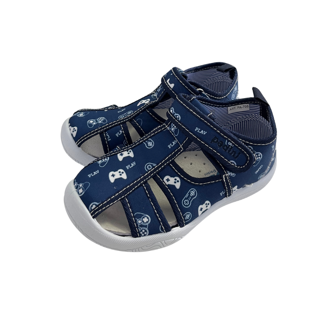 Padini tenisi baieti decupati 25-30 Blue Consola Gamer