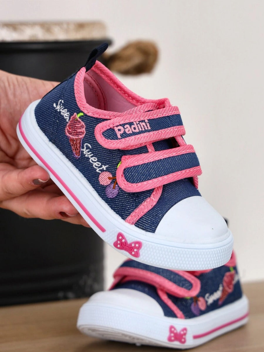 Padini tenisi fete 20-25 Navy Sweet