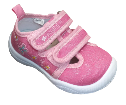 Padini tenisi fete decupati cu scai 26-31, Fluturas Pink