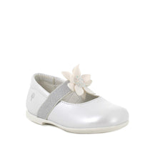 Primigi balerini fetite 20-24 Nappa bianco perlato cu floare