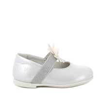 Primigi balerini fetite 20-24 Nappa bianco perlato cu floare