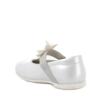 Primigi balerini fetite 20-24 Nappa bianco perlato cu floare