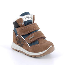 Primigi cizme baieti imblanite GORE-TEX 25-29 Marrone e blu con strap