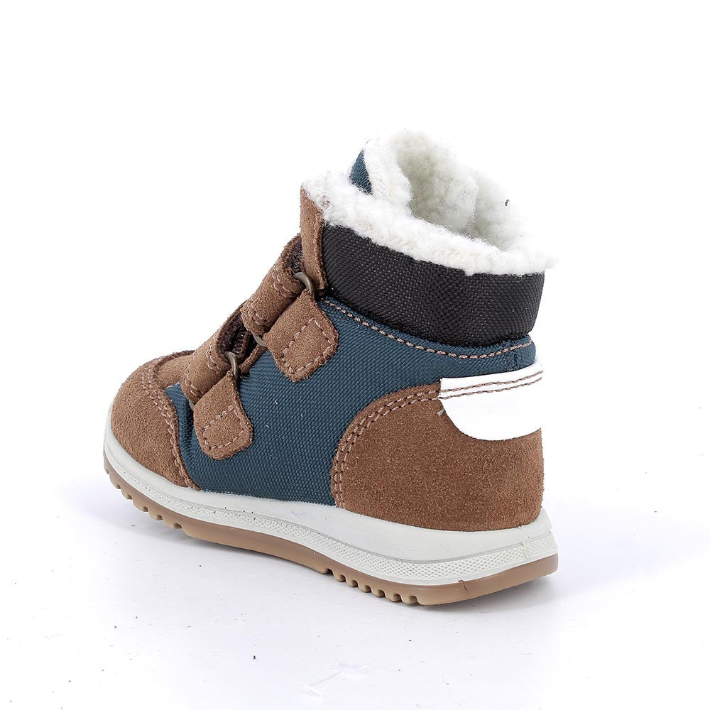 Primigi cizme baieti imblanite GORE-TEX 25-29 Marrone e blu con strap