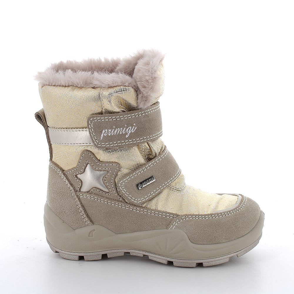 Primigi cizme fete captusite GORE-TEX 26-30 Avorio/Oro Imagine secundară a produsului