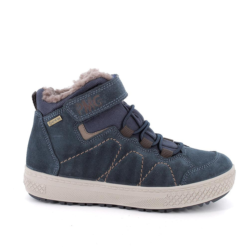 Primigi ghete baieti imblanite GORE-TEX 31-35 Blu con strap Imagine secundară a produsului