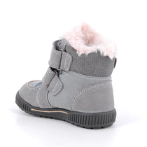 Primigi ghete fete imblanite GORE-TEX 19-25 Techno Grigio cu inimioara
