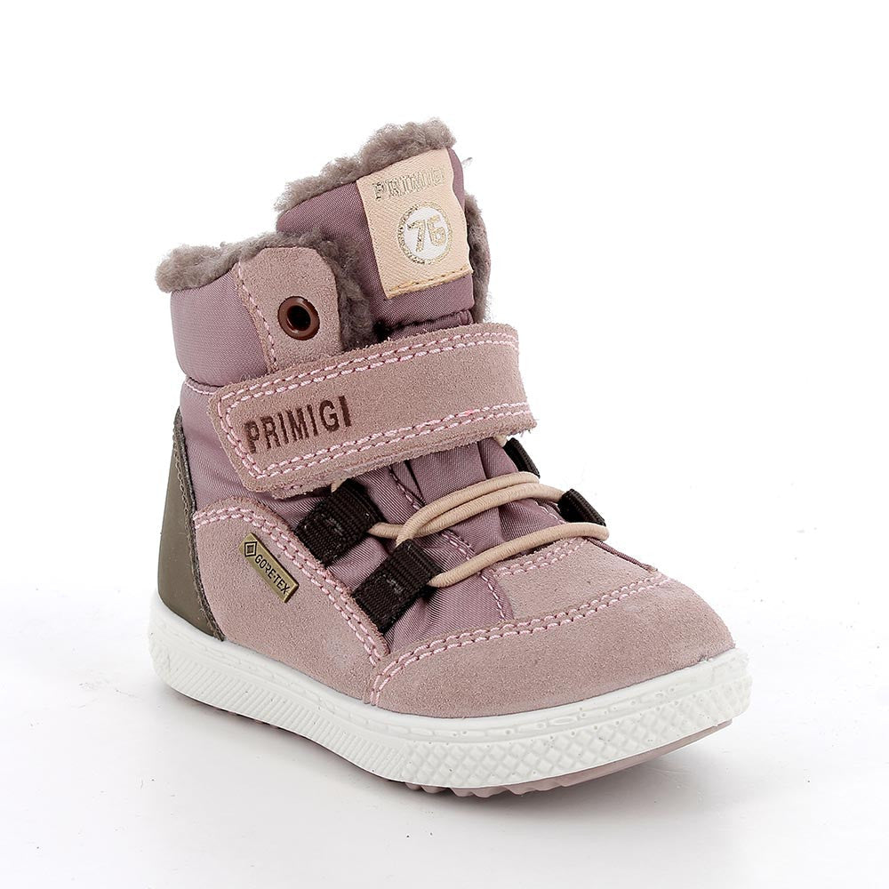 Primigi ghete fetite imblanite GORE-TEX 19-24 Rosa con strap Imagine principală a produsului