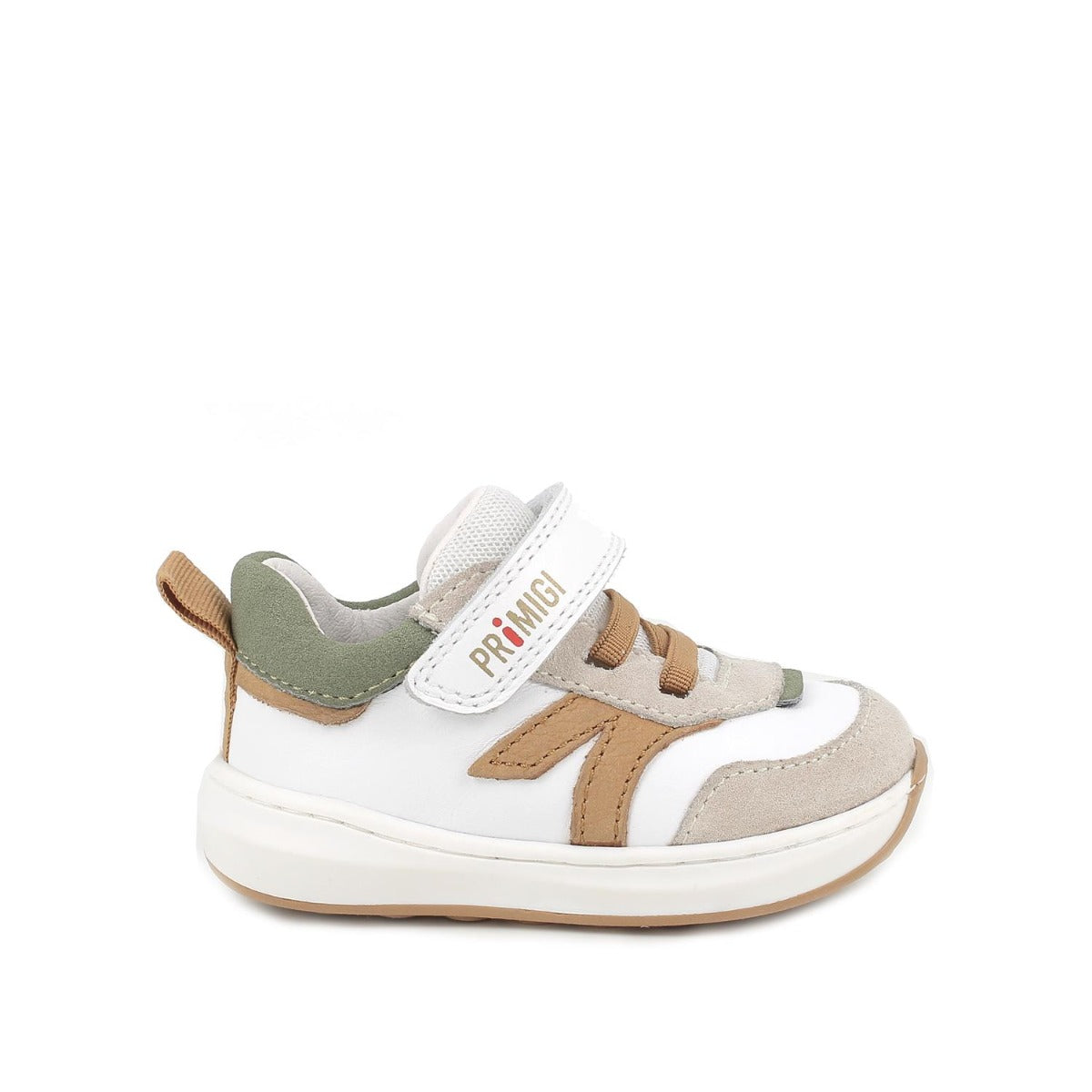 Primigi pantofi baieti 18-24 White-Jute