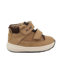 Primigi pantofi baieti 18-25 Nabuk Canyon Camel cu ursulet